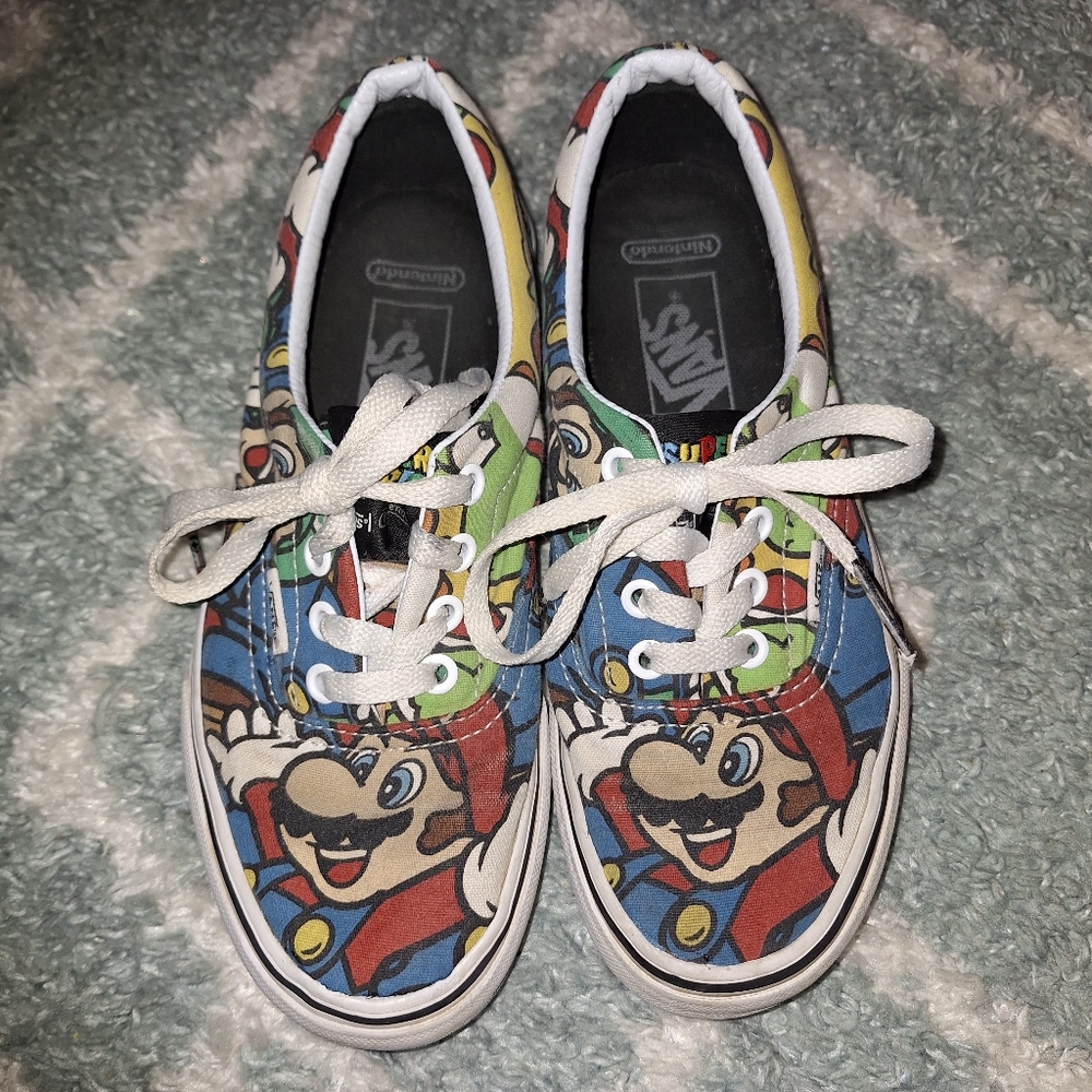 Nintendo X Vans Mario Vans M-5.5/W-7.5